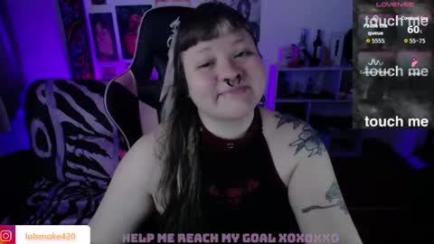 Snapshot of destroyall420 chatting on May 17, 2:57 pm Lola Bdsm and fries online show from May 17, 2:57 pm
