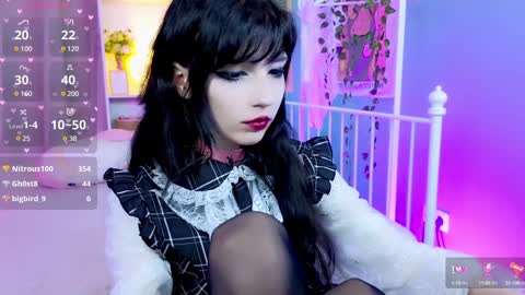 Snapshot of draculaura_ chatting on January 20, 2:53 am Draculaura online show from January 20, 2:53 am