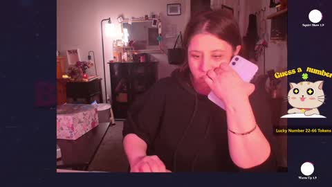 Snapshot of drippykitty888 chatting on February 3, 9:58 am Drippy kitty online show from February 3, 9:58 am