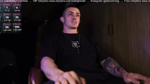 Snapshot of duke_j chatting on March 10, 2:50 am DUKE J online show from March 10, 2:50 am