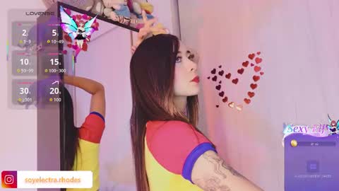 Snapshot of electra_rhodes chatting on June 17, 11:38 pm Electra Rhodes online show from June 17, 11:38 pm