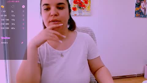 Snapshot of ella_minnie chatting on April 22, 6:27 am Ella online show from April 22, 6:27 am
