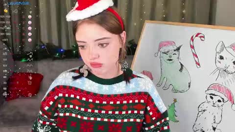 Snapshot of ellyford chatting on December 9, 7:50 pm Elly online show from December 9, 7:50 pm