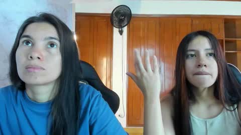 Snapshot of emily_and_soffy chatting on February 11, 12:10 pm Emily and Soffy online show from February 11, 12:10 pm