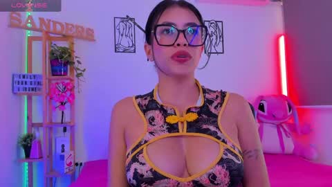 Snapshot of emily_sanderss1 chatting on April 20, 9:27 pm Emily online show from April 20, 9:27 pm