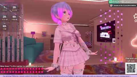 Snapshot of emmiakina chatting on February 2, 6:26 am Emmi Akina online show from February 2, 6:26 am