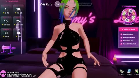 Snapshot of emyliveshow chatting on April 23, 5:19 am Hentai Hostess Club online show from April 23, 5:19 am