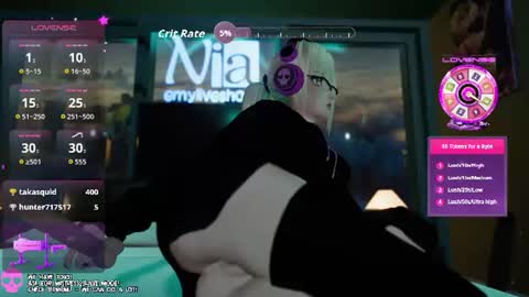 Snapshot of emyliveshow chatting on June 24, 7:18 am Hentai Hostess Club online show from June 24, 7:18 am