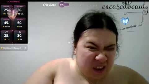 Snapshot of encasedbeauty chatting on July 1, 6:48 am Ela online show from July 1, 6:48 am