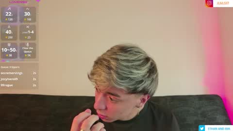 ethan and ava online show from April 19, 6:10 pm