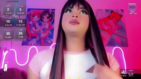 Snapshot of evangeline_ts_ chatting on January 11, 5:07 pm Evangeline online show from January 11, 5:07 pm