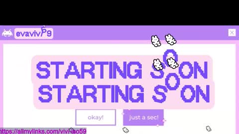 Snapshot of evavivi59 chatting on October 24, 3:58 am Vivi online show from October 24, 3:58 am