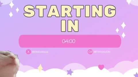 Snapshot of fantasyella chatting on May 15, 12:56 pm Ella online show from May 15, 12:56 pm
