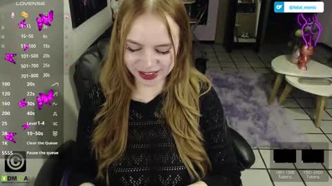 Snapshot of fatal_monic chatting on February 26, 3:10 am You can tell me Monic online show from February 26, 3:10 am