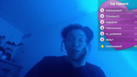 Snapshot of feetnymph chatting on January 23, 8:15 am Soley online show from January 23, 8:15 am