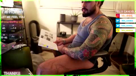 Felix Candela  online show from October 14, 5:52 am