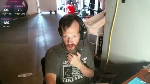 Snapshot of gamerman85 chatting on August 3, 12:09 am Gaming Couple online show from August 3, 12:09 am
