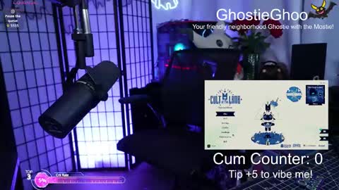 Ghostie online show from February 20, 12:40 am