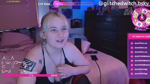 Snapshot of glitchwitch chatting on January 24, 9:05 pm Glitch online show from January 24, 9:05 pm