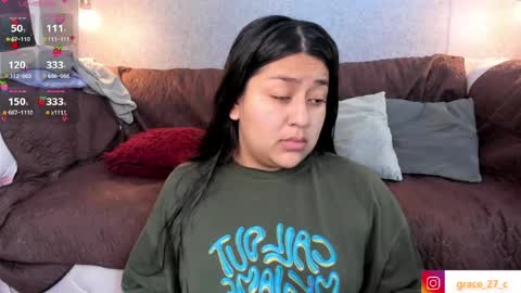 Snapshot of grace77_ chatting on April 18, 12:09 pm Grace online show from April 18, 12:09 pm