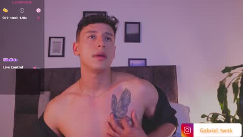 Snapshot of guy_twinks chatting on May 21, 5:58 am Gabriel online show from May 21, 5:58 am