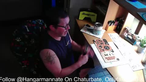 Snapshot of hangarmannate chatting on May 12, 9:45 pm Nate online show from May 12, 9:45 pm