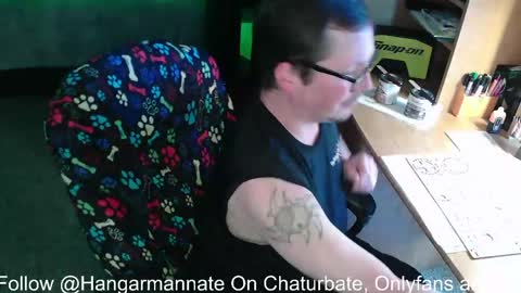 Snapshot of hangarmannate chatting on May 13, 9:11 pm Nate online show from May 13, 9:11 pm