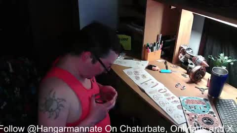 Snapshot of hangarmannate chatting on May 19, 1:56 am Nate online show from May 19, 1:56 am