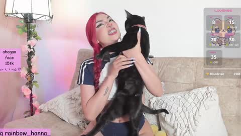 Snapshot of hannarainbow_ chatting on January 18, 12:13 am Hanna online show from January 18, 12:13 am