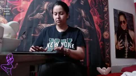 Snapshot of holydeath_1 chatting on June 30, 7:15 pm Milena online show from June 30, 7:15 pm