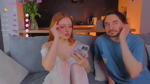 Snapshot of honeymoon1100 chatting on September 15, 3:01 pm Lily and Michael online show from September 15, 3:01 pm