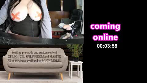 Misty online show from October 12, 6:40 pm