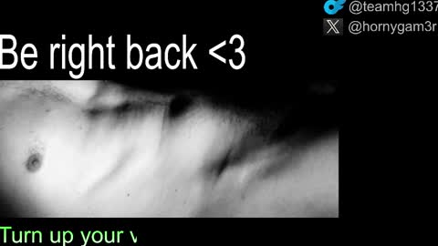 Snapshot of hornygam3r chatting on February 24, 3:44 am Hornygam3r online show from February 24, 3:44 am