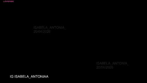 Snapshot of isabela_antonia_ chatting on April 21, 7:36 am online show from April 21, 7:36 am