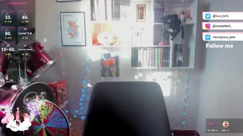 Snapshot of issa_latin chatting on December 11, 11:51 am INSTAGRAM issabella18 TWITTER issa latin online show from December 11, 11:51 am
