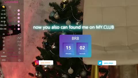 Snapshot of jane_meys chatting on December 22, 11:22 am your kitty JANE roawww online show from December 22, 11:22 am