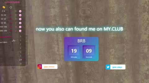 Snapshot of jane_meys chatting on February 25, 8:14 am your kitty JANE roawww online show from February 25, 8:14 am