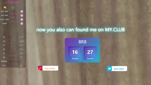 Snapshot of jane_meys chatting on February 27, 8:17 am your kitty JANE roawww online show from February 27, 8:17 am