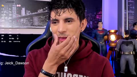 Snapshot of jeickdawson chatting on February 7, 2:08 am Jeick online show from February 7, 2:08 am