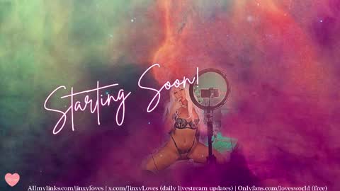 jinxy loves online show from April 4, 3:16 am