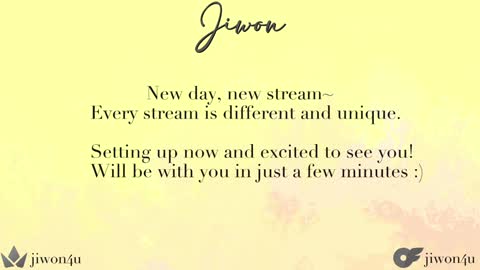 Snapshot of jiwon4u chatting on December 31, 9:10 am Jiwon online show from December 31, 9:10 am