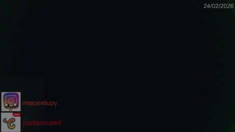 Josita rousell INSTAGRAM  majoestupy  online show from February 26, 11:04 pm