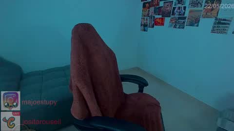 Snapshot of jositarousell chatting on May 23, 1:55 am Josita rousell INSTAGRAM majoestupy online show from May 23, 1:55 am