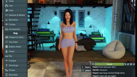 EleniGr online show from October 22, 4:07 pm