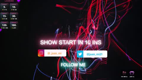 Juan Miguel online show from January 19, 11:03 am