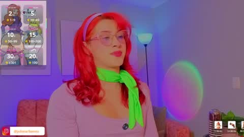Snapshot of julianna_saenz chatting on April 3, 10:52 pm Juliana online show from April 3, 10:52 pm