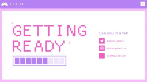 Snapshot of juliette_garden chatting on March 25, 11:00 pm Here most days 3 online show from March 25, 11:00 pm