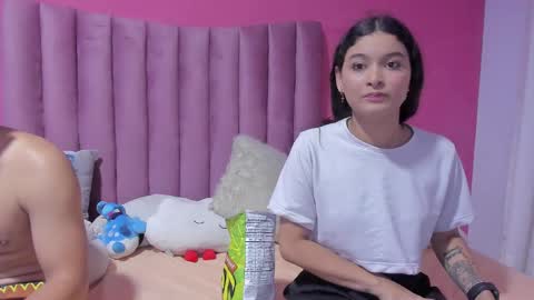 Snapshot of justin_jazmin chatting on January 7, 12:55 am JUSTIN Y JAZMIN online show from January 7, 12:55 am