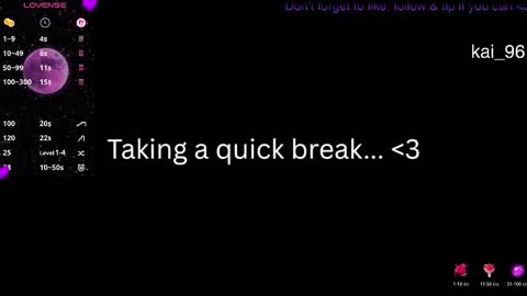 kai 96 online show from February 25, 1:15 am