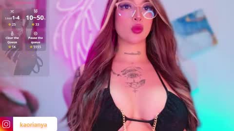 Kaori online show from February 22, 1:07 am